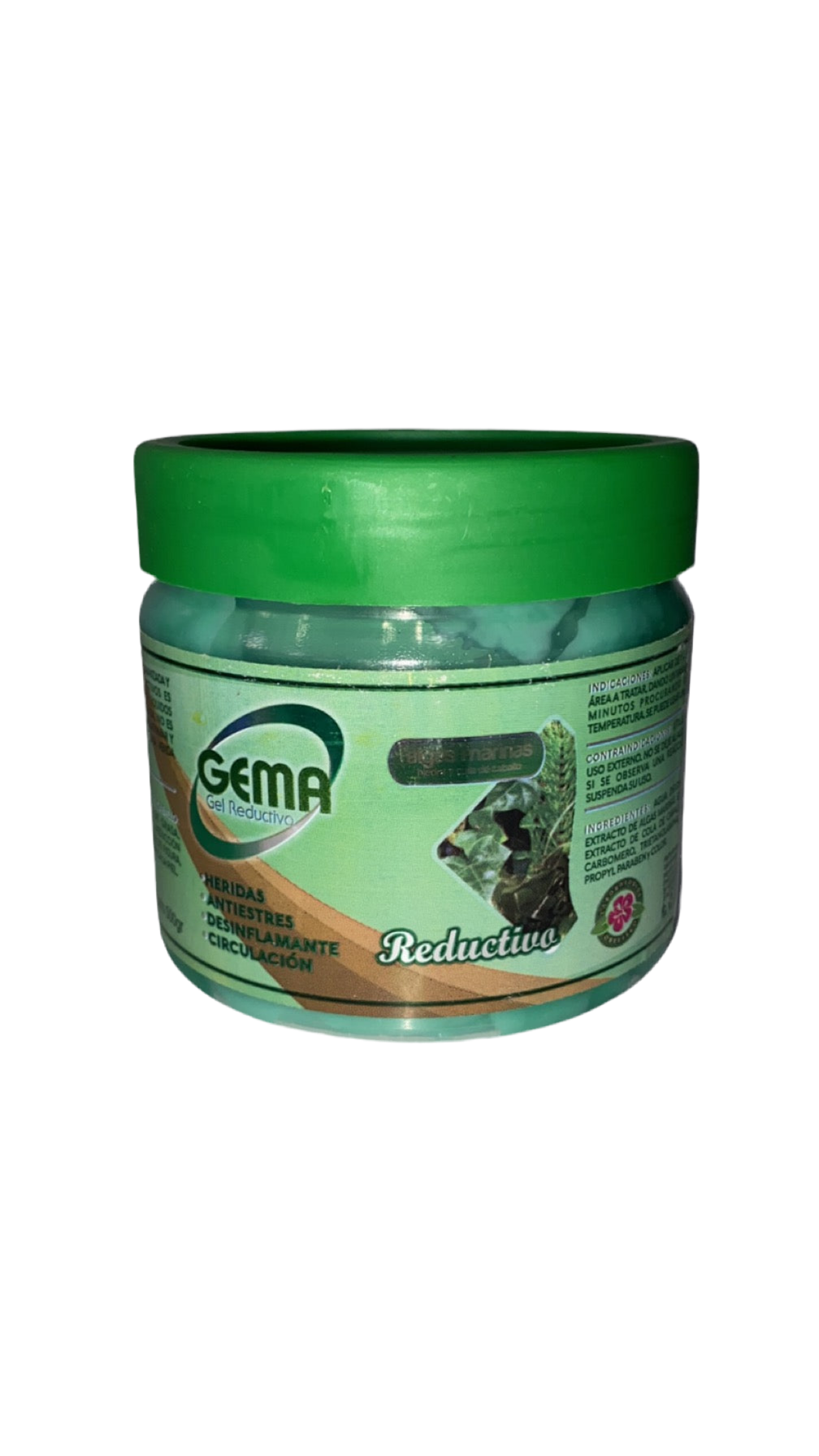 Gema Gel Reductivo (algas marinas hiedra y cola de caballo) 500gr