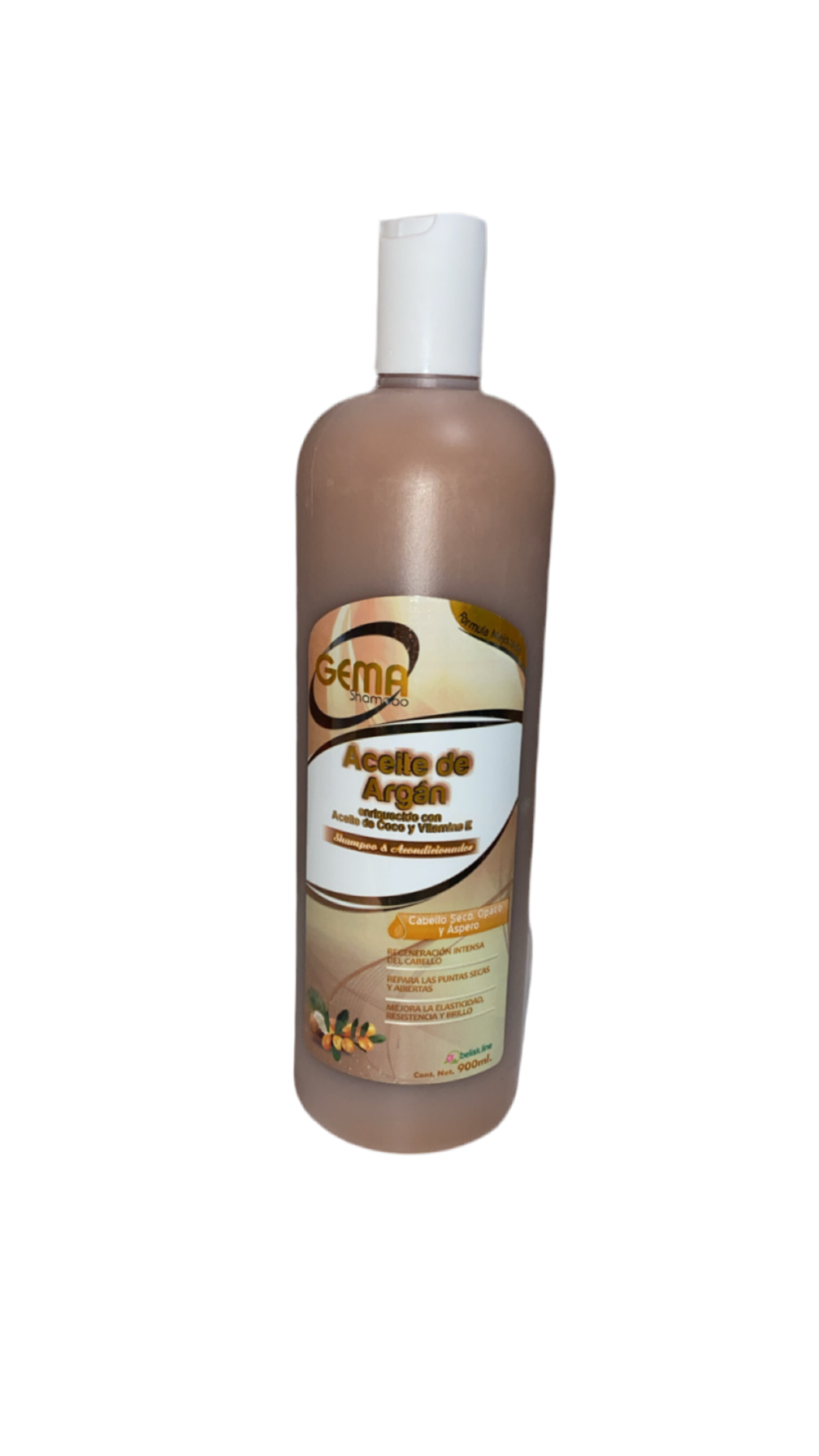Gema Shampoo & Conditioner (2in1) Aceite de Argán 900ml