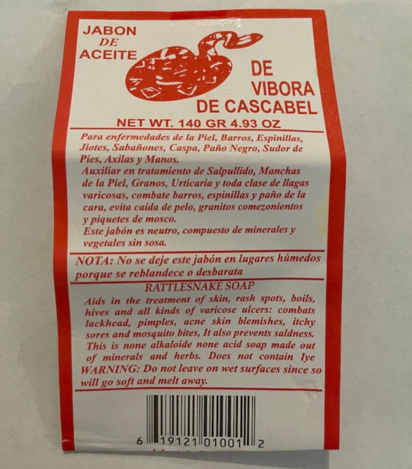 Jabón de Cascabel