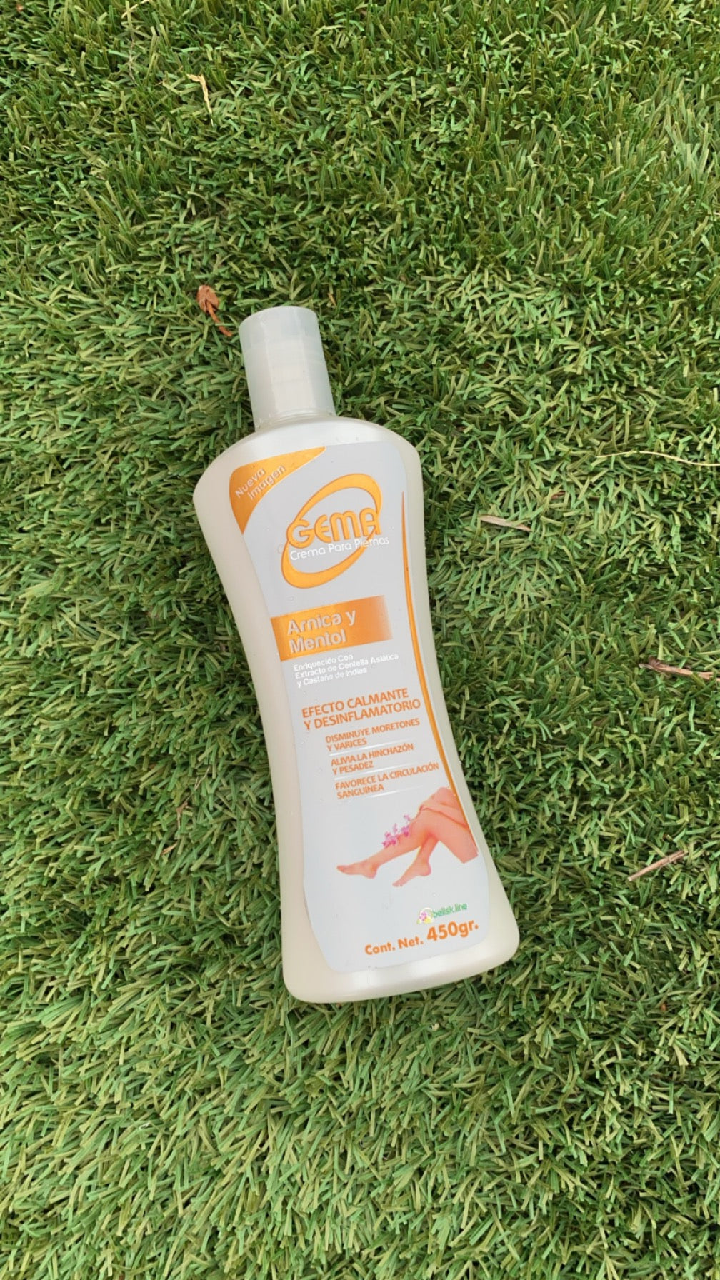 Gema Crema para Piernas (arnica-mentol) 450gr