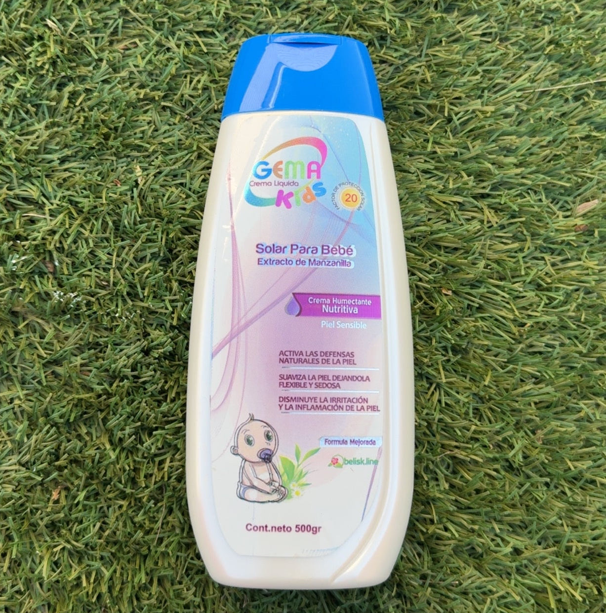 Gema Crema Líquida Azul Kids