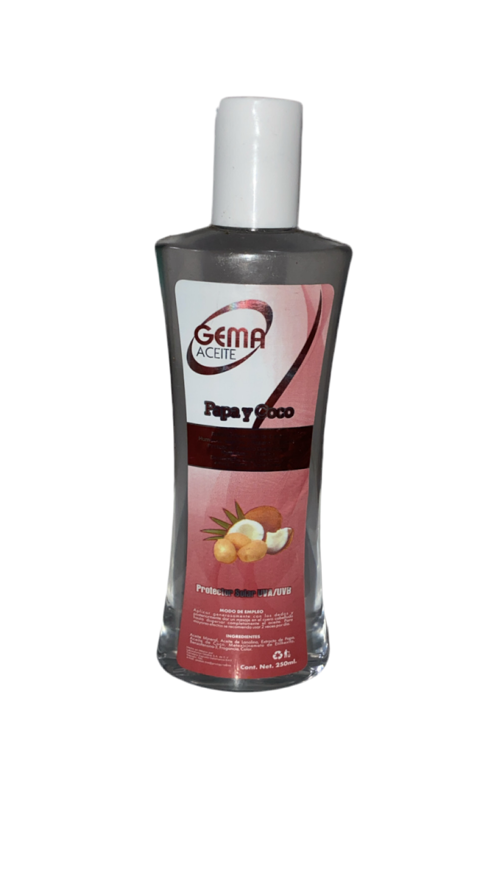 Gema Aceite para Cabello - Papa y Coco
