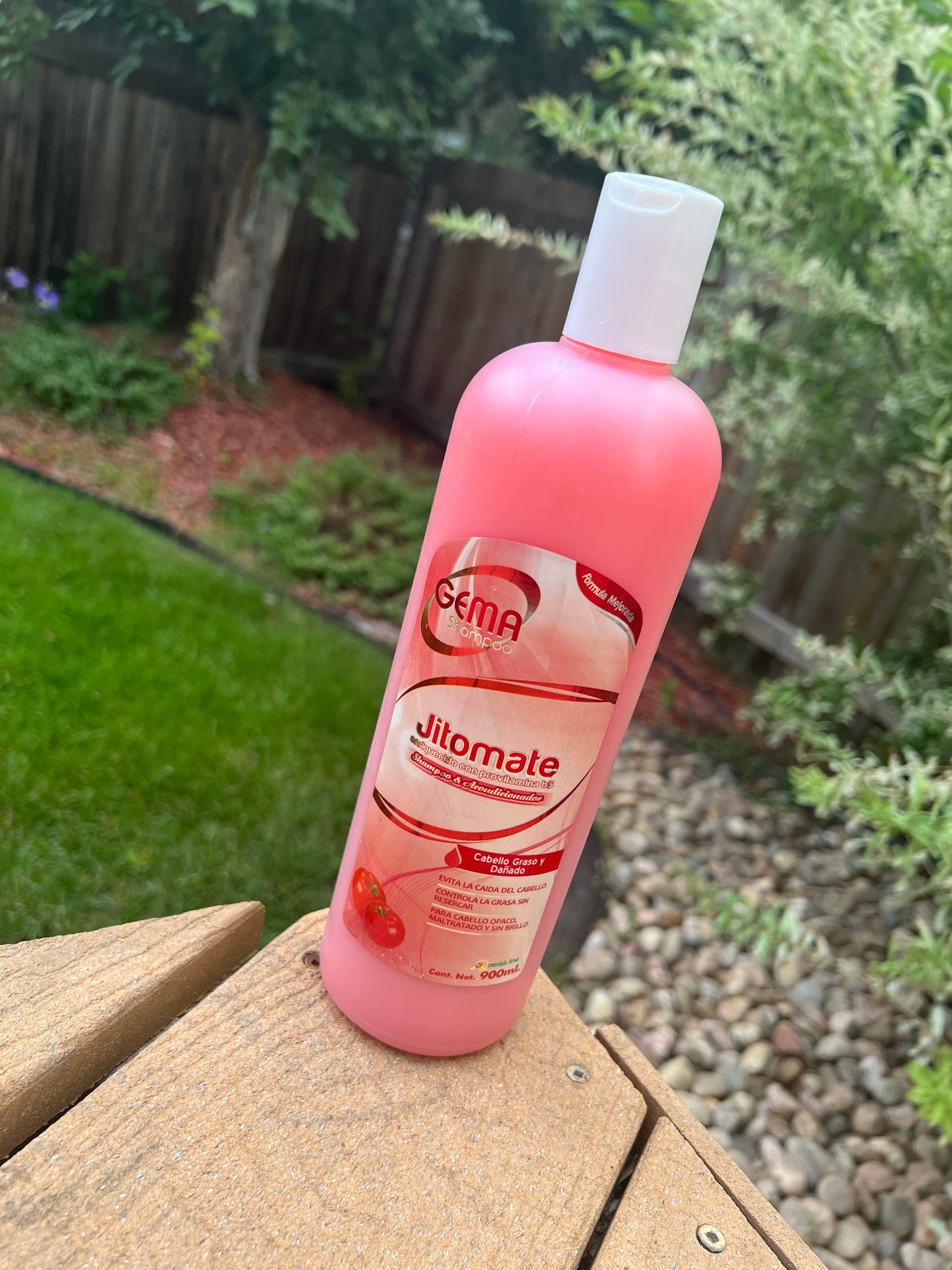 Gema Shampoo & Conditioner (2in1) Jitomate 900ml