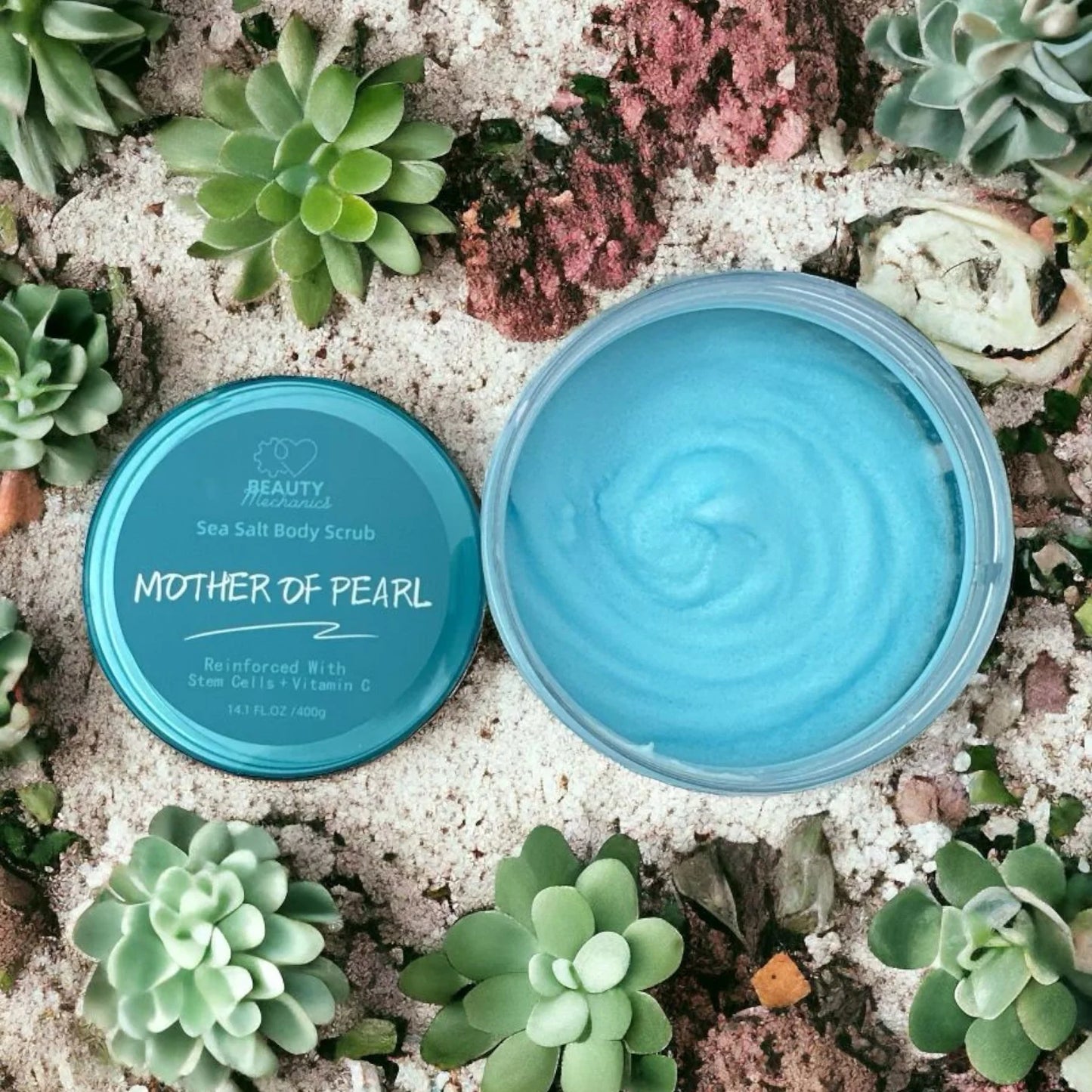 Sea Salt Body Scrub Concha Nácar