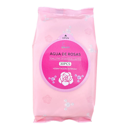 Beauty Mechanics Wipes Agua de Rosas