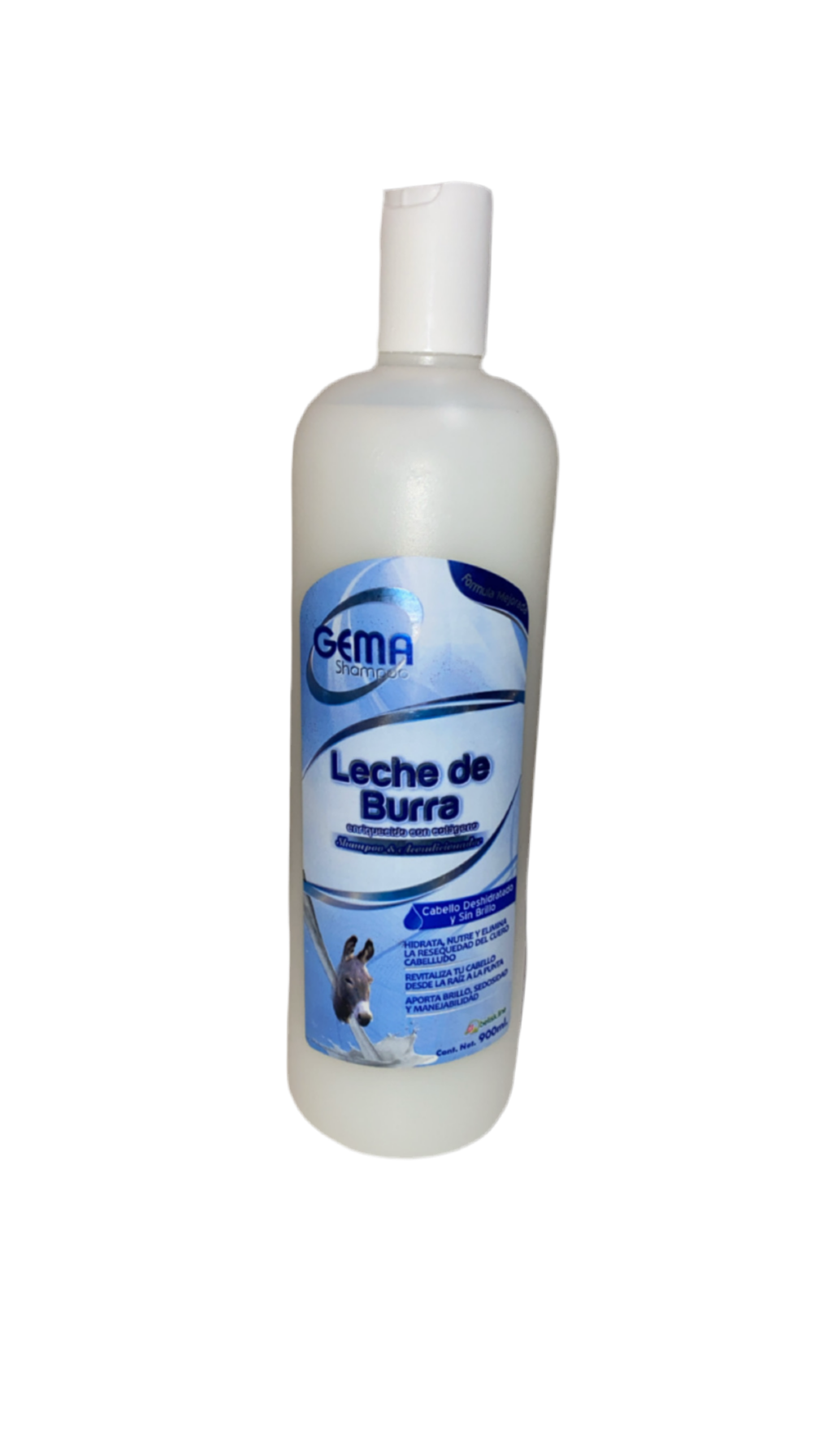 Gema Shampoo & Conditioner (2in1) Leche de Burra 900ml