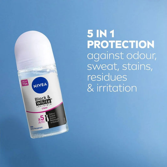 NIVEA Black and White Invisible Clear