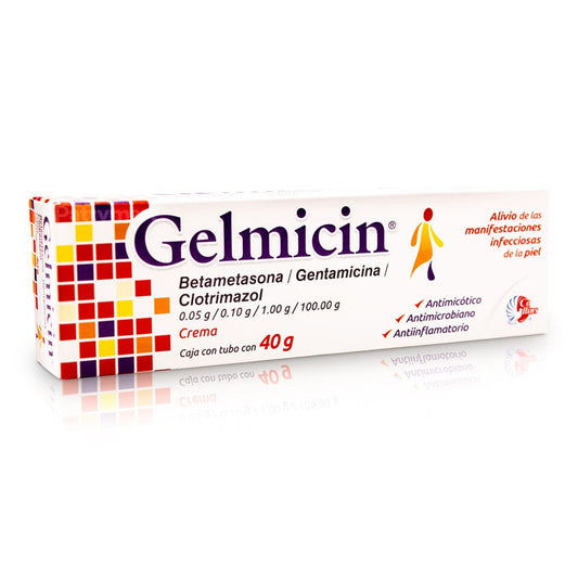 Gelmicin antifungal cream/ crema antimicótica x 40 g