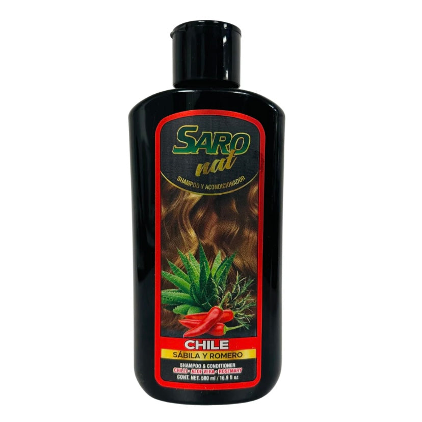 Saronat Shampoo y Acondicionador
- Chile, Sábila y Romero