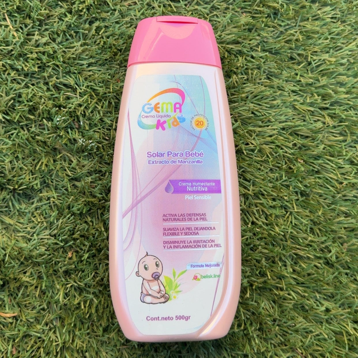 Gema Crema Líquida Rosa Kids